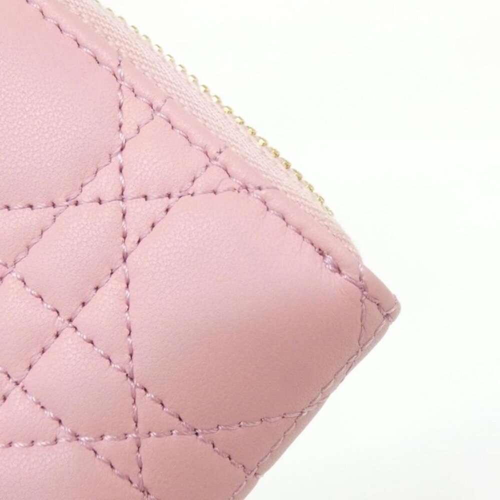 Dior Voyageur Coin Case Handbag Melocoton Pink - Picture 6 of 10